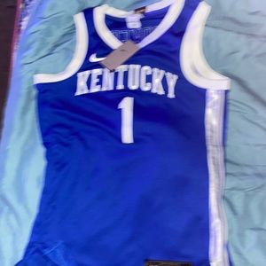 Blue Kentucky Jersey made by Nike brand new.. Size Small